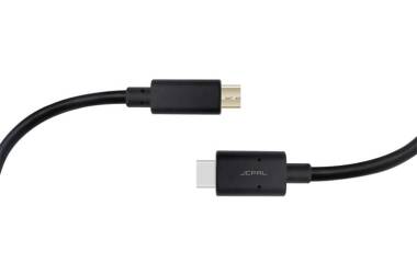 Kabel do MacBook USB-C-USB JCPAL - czarny