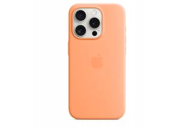 Etui do iPhone 15 Pro Max Apple Silicone MagSafe - Pomarańczowy Sorbet 