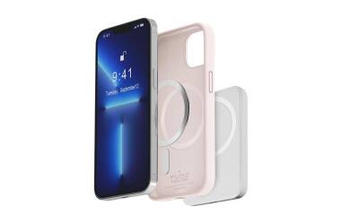 Etui do iPhone 14 Pro PURO ICON Mag Cover - Piaskowy róż