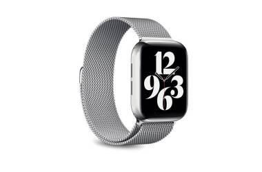 Pasek do Apple Watch 42/44/45/49 mm Puro Milanese - srebrny