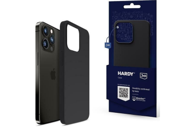 Etui do iPhone 14 Pro Max 3mk Hardy Case - szare/grafitowe 