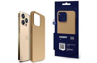 Etui do iPhone 14 Pro 3mk Hardy Case - Złote