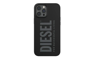 Etui do iPhone 12/12 Pro Diesel Silicone Case - czarne 