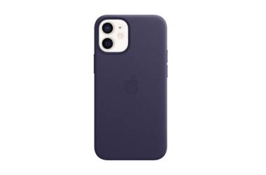 Etui do iPhone 12 mini Leather Case z MagSafe - deep violet