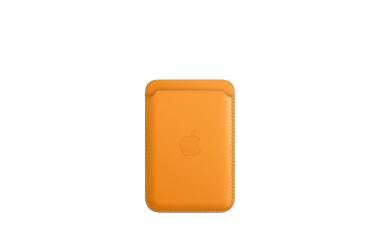 Apple skórzany portfel z MagSafe - Kalifornijski mak