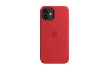 Etui do iPhone 12 mini Apple Silicone Case z MagSafe - czerwone 
