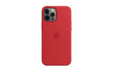 Etui do iPhone 12 Pro Max Apple Silicone Case z MagSafe - czerwone 