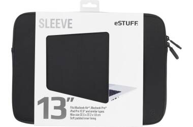 Etui do MacBook Pro 13 eSTUFF Sleeve Fits - czarne