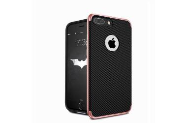 Etui do iPhone 7+/8+ Ucase Carbon Frame - różowe złoto