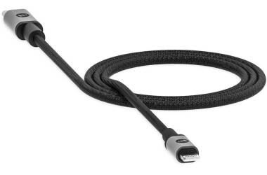 Kabel Mophie Lightning to USB-C w oplocie 1m - Czarny