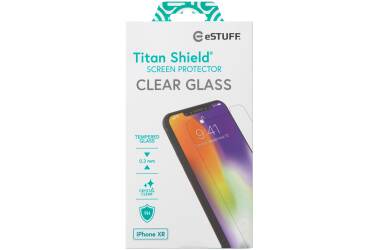 Szkło do iPhone Xr eSTUFF Clear