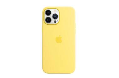 Etui do iPhone 13 Pro Max Apple Silicone Case z MagSafe - Lemon