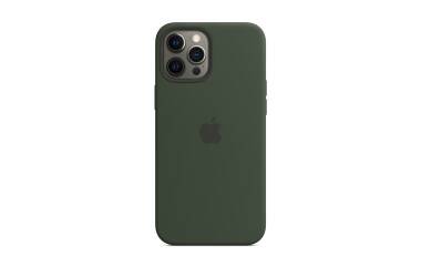 Etui do iPhone 12 Pro Max Apple Silicone Case z MagSafe - cypryjska zieleń 