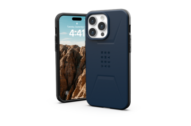 RZESZÓW Etui do iPhone 15 Pro Max UAG Civilian MagSafe - granatowe IC114295115555