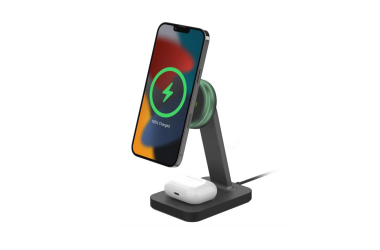 401309751 Ładowarka Indukcyjna Mophie Snap 2w1 z MagSafe do iPhone i AirPods - czarny RZESZÓW