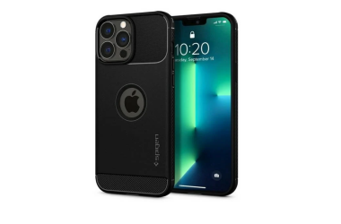 RZESZÓW Etui do iPhone 13 Pro Max Spigen Rugged Armor - czarne ACS03200