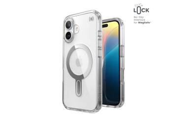 Etui do iPhone 16 Speck Presidio ClickLock MagSafe clear - przezroczyste