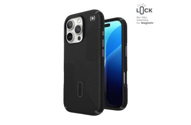 Etui do iPhone 16 Pro Speck Presidio2 Grip ClickLock MagSafe - czarne