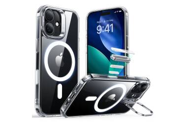 Etui do iPhone 17 ESR Classic Hybrid Kickstand MagSafe Clear