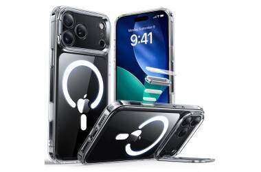 Etui do iPhone 17 Pro Max ESR Classic Hybrid Kickstand MagSafe Clear