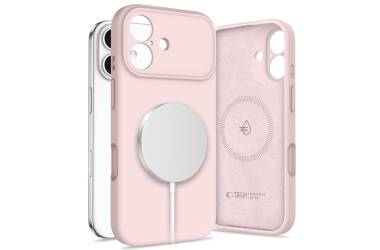 Etui do iPhone 17 Tech-Protect Silicone MagSafe pink pearl