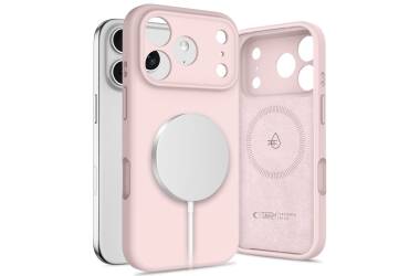 Etui do iPhone 17 Pro Max Tech-Protect Silicone MagSafe pink pearl