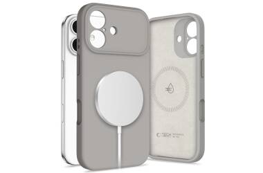 Etui do iPhone 17 Tech-Protect Silicone MagSafe stone grey