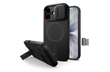 Etui do iPhone 17 Tech-Protect Kevlar Aura MagSafe black