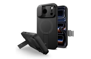 Etui do iPhone 17 Pro Max Tech-Protect Kevlar Aura MagSafe black