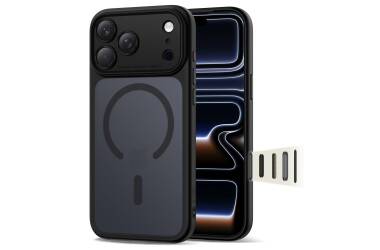 Etui do iPhone 17 Pro Max Tech-Protect Magpeak CC MagSafe black