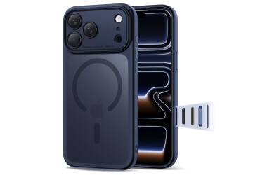 Etui do iPhone 17 Pro Max Tech-Protect Magpeak CC MagSafe deep blue