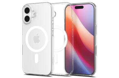 Etui do iPhone 17 Spigen Liquid Crystal MagSafe clear white