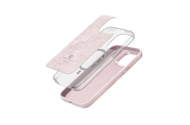 Etui do iPhone 15 Pro Crong Color Cover LUX Magnetic różowe