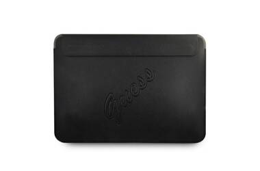 Etui na macbooka Air/Pro 13 Guess Saffiano Script Sleeve - czarne