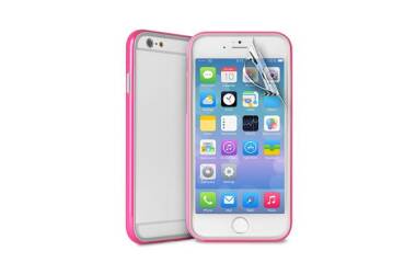 Etui do iPhone 6/6s PURO Bumper Cover - różowe