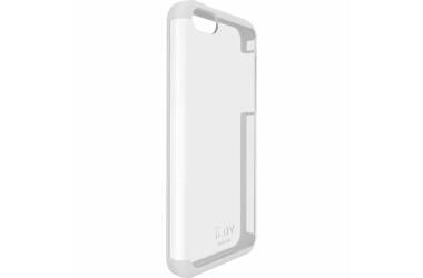 Etui do iPhone 5C iLuv Vyneer Dual Material - białe