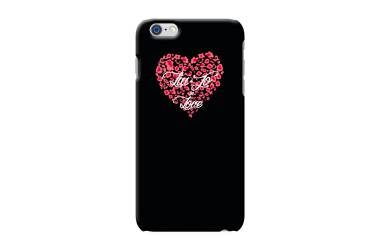 Etui do iPhone 6 Plus/6s Plus Liu Jo Black Heart Hard Case - czarne