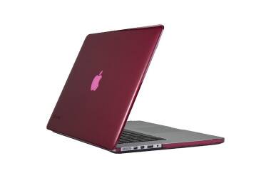 Obudowa do MacBook Pro Retina 13 Speck SeeThru Satin - czerwona 