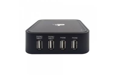 Ładowarka Patriot 4-Porty USB Mini Charger Czarna