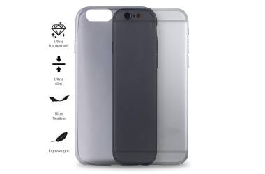 Etui do iPhone 7 Plus PURO 0.3 Nude Czarne przezroczysty