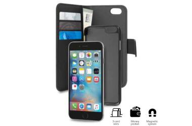 Etui do iPhone 7/8 Plus PURO Wallet Detachable - czarne