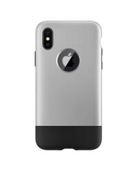 Etui do iPhone X/Xs Spigen Classic One Aluminium - szare - zdjęcie 2