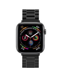 Branzoleta do Apple Watch 42/44/45/49 mm Spigen Modern fit - czarna - zdjęcie 3