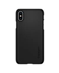 Etui do iPhone Xs/X Spigen Thin Fit - czarne - zdjęcie 1