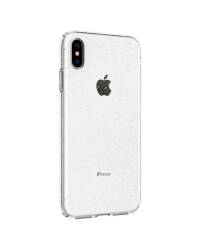 Etui do iPhone Xs/X Spigen Liquid Crystal Glitter - przezroczyste - zdjęcie 4