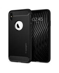 Etui do iPhone Xs Max Spigen Rugged Armor - czarne - zdjęcie 1