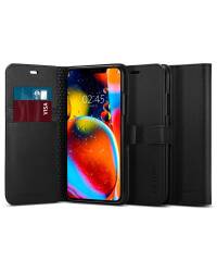 Etui do iPhone 11 Pro Max Spigen Wallet - czarne  - zdjęcie 1