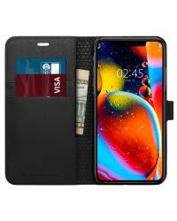 Etui do iPhone 11 Pro Max Spigen Wallet - czarne  - zdjęcie 2