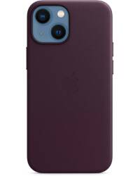 Etui do iPhone 13 mini Apple Leather Case - Dark Cherry  - zdjęcie 1