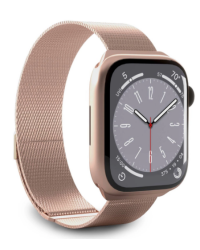 Pasek do Apple Watch 38-41 Puro Milanese różowe złoto - zdjęcie 1